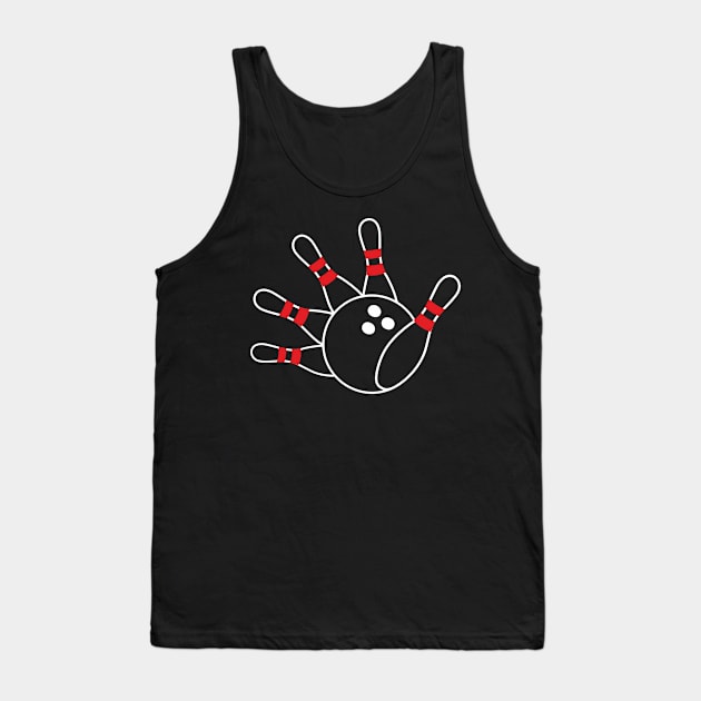 Hey Bowling! (Bowling hand) Tank Top by aceofspace